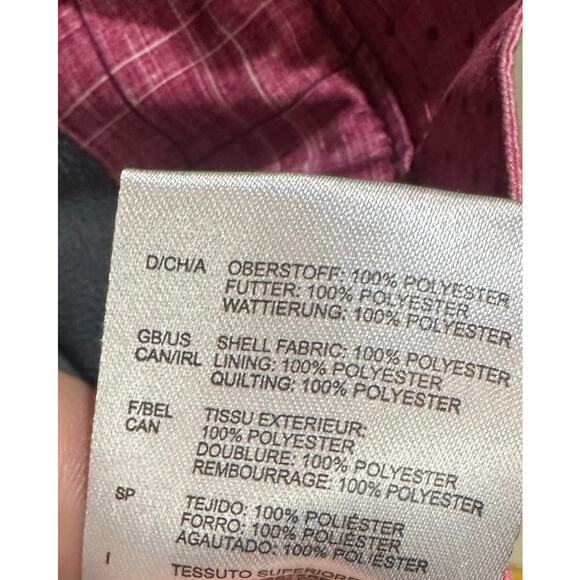 Killtec Level 3 Winter Jacket Ski Jacket Pink Rosa Youth Size 14 Hooded Full Zip - Picture 8 of 9